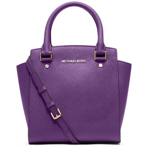 deep purple michael kors bag|purple Michael Kors purse outlet.